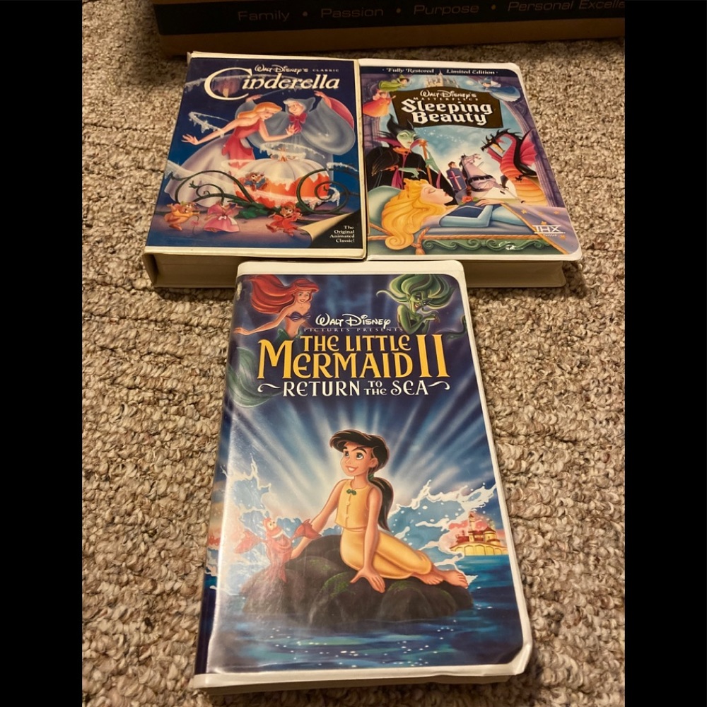 Disney VCR movies